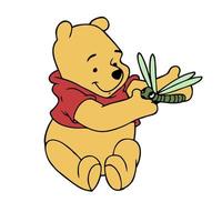 Winnie the Pooh vettore