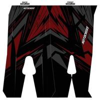 pronti per la stampa sublimazione motocross pantaloni design vettore