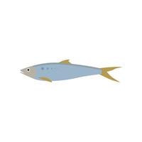 acqua salata pesce piatto design vettore illustrazione. fresco pesce icona frutti di mare logo. può essere uso per ristorante, pesca logo