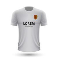 realistico calcio camicia valencia vettore