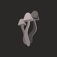 vettore grafica di funghi