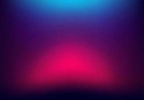 astratto sfondo sfocato colore sfumato al neon blu e rosa con trama linea d'onda. vettore