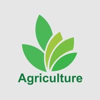 agricoltura logo design servizio vettore