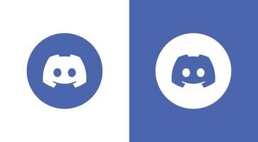 discordia sociale media logo icona vettore