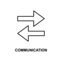 comunicazione cartello vettore icona