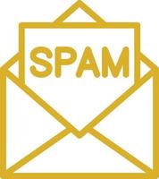 spam vettore icona design