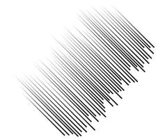 linee di velocità che volano particelle seamless pattern, lotta timbro manga trama grafica, fumetti velocità linee orizzontali su sfondo bianco