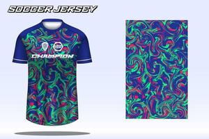 calcio maglia sport maglietta design modello per calcio club vettore