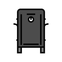 scatola fumatore colore icona vettore illustrazione