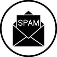 spam vettore icona design