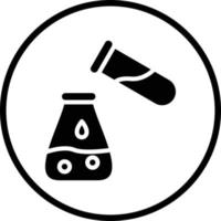 miscelazione chimico vettore icona design