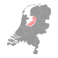 flevoland Provincia di il Olanda. vettore illustrazione.