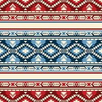 nativo modello americano tribale indiano ornamento modello geometrico etnico tessile struttura tribale azteco modello navajo messicano tessuto senza soluzione di continuità vettore decorazione moda