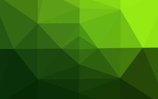 poligonale vettoriale verde chiaro.