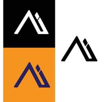 un' lettera logo vettore. attività commerciale logo design . gratuito vettore logo