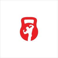 fitness Salute logo vettore