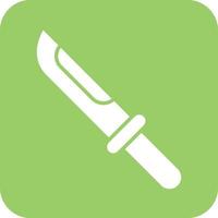 coltello icona vetor stile vettore