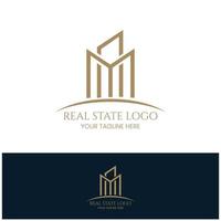 design del logo per immobili vettore