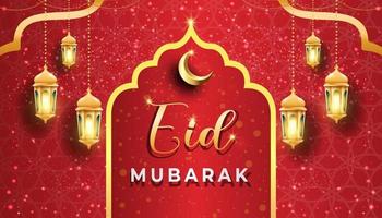 eid ul-adha mubarak, eid ul-adha saluto carta disegno, eid mubarak bandiera modello, eid mubarak vettore