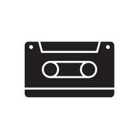cassetta nastro icona vettore design modelli