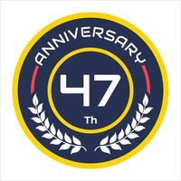 anniversario emblema vettore logo numeri 1 per 100 con freddo riso risaia vettore elementi