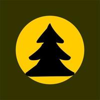 Questo illustrazione di un' albero è un' colorato e dettagliato raffigurazione di un' lussureggiante foresta albero. Perfetto per uso nel educativo materiali, natura guide, e marketing materiale per eco-friendly prodotti. vettore