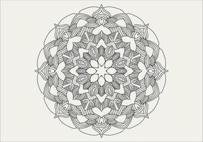 mandala digitale arte modello. arte su il parete. colorazione libro pizzo modello il tatuaggio. design per un' sfondo dipingere camicia e piastrella etichetta disegno, decorativo cerchio ornamento nel etnico orientale stile vettore