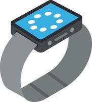 illustrazione vettoriale di smartwatch su uno sfondo. simboli di qualità premium. icone vettoriali per il concetto e la progettazione grafica.