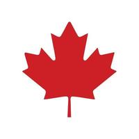 Canada icona isolato su bianca sfondo vettore