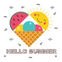 Ciao Summer Vector