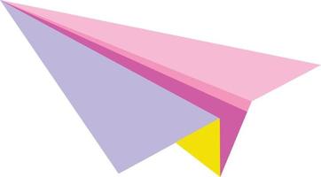 origami aereo illustrazione vettore
