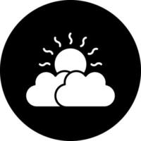 nuvoloso vettore icona design