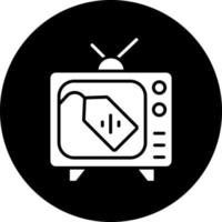 televisione vendita vettore icona design