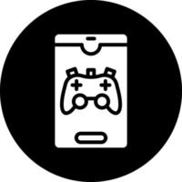 smartphone gioco vettore icona design
