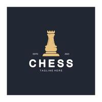 scacchi strategia gioco logo con cavallo, re, pedone, ministro e torre. logo per scacchi torneo, scacchi squadra, scacchi campionato, scacchi gioco applicazione. vettore