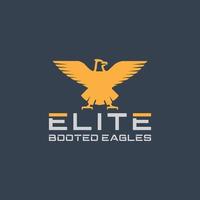 elite avviato Aquile vettore logo design