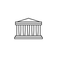 Grecia vettore per icona sito web, ui essenziale, simbolo, presentazione
