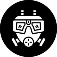 esercito maschera vettore icona design