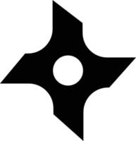 acuto shuriken illustrazione vettore