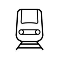 treno icona design vettore