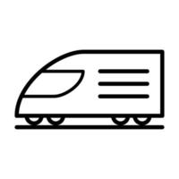 treno icona design vettore