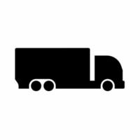camion icona semplice vettore illustrazione. azione vettore.