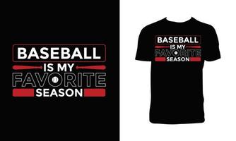 baseball t camicia design e vettore illustrazione.