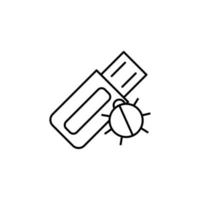 scarafaggio nel veloce carta vettore icona illustrazione