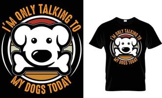 cane, cagnolino, zampa, animale domestico tipografia maglietta design vettore