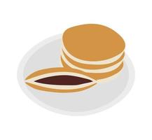 Dorayaki vettore illustrazione