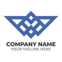 aziendale moderno minimalista astratto attività commerciale logo design modello gratuito vettore