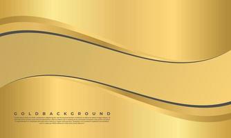 oro sfondo vettore design curva