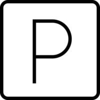 parcheggio illustrazione vettore
