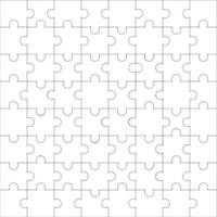 puzzle modello linea senza soluzione di continuità vettore